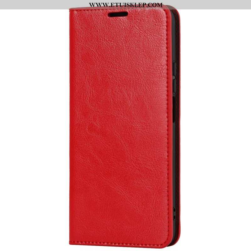 Etui Na Telefon do Xiaomi Redmi Note 11 Pro Plus 5G Etui Folio Prawdziwa Skóra